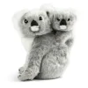 Animalcraft Stuffed Koala Bear Mom and Baby by Demdaco