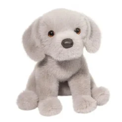 Argento the Floppy Stuffed Silver Lab Dog by Douglas