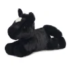 Beau the Stuffed Black Horse Mini Flopsie by Aurora