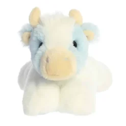 Billie the Plush Blueberry Cow Mini Flopsie by Aurora