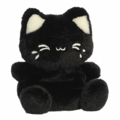Black Sesame Plush Meowchi Cat Palm Pals by Aurora