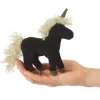 Black Unicorn Finger Puppet by Folkmanis Puppets
