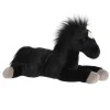 Blackjack The Stuffed 12 Inch Plush Laying Black Horse by Aurora