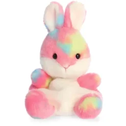 Bubblegum the Plush Jellybean Bunny Palm Pals by Aurora