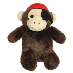 Cheeky Buccaneer the Stuffed Monkey Magnetic Shoulderkins Plush by Aurora