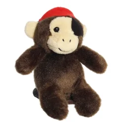 Cheeky Buccaneer the Stuffed Monkey Magnetic Shoulderkins Plush by Aurora
