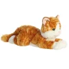 Chester the Stuffed Orange Tabby Cat by Aurora