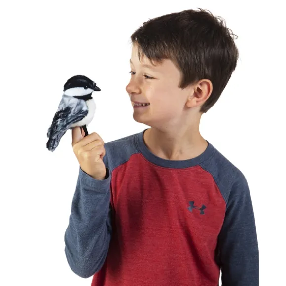 Chickadee Finger Puppet by Folkmanis Puppets