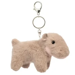 Clip-On Stuffed Hippo Bag Charm by Douglas