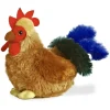 Cocky the Stuffed Rooster Plush Mini Flopsie by Aurora