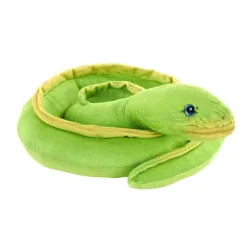 Coiled Eco-Friendly Stuffed Green Moray Eel by Wild Republic