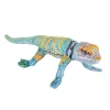 Coilkins Posable Stuffed Collared Lizard by Wild Republic