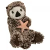 Cruz the Stuffed Otter With Starfish by Douglas