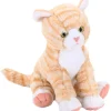 Cuddlekins Orange Tabby Cat Stuffed Animal by Wild Republic