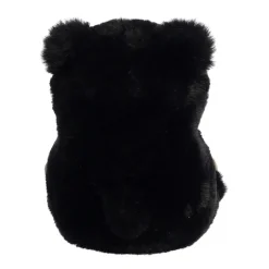 Cuddles the Stuffed Black Bear 5 Inch Rolly Pet Plush by Aurora