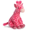 Destination Nation Pink Giraffe Stuffed Animal by Aurora
