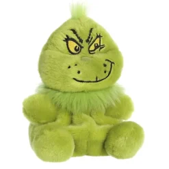 Dr. Seuss Grinch Smirk Palm Pals Plush by Aurora