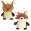 Eco Nation Fawn Deer and Fox Reversible Stuffed Animal by Aurora