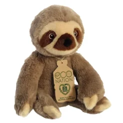 Eco Nation Stuffed Sloth by Aurora
