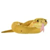 Eco-Friendly Rainforest 54 Inch Plush Yellow Eyelash Viper Snake by Wild Republic