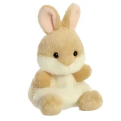 Ella The Stuffed Tan Bunny Palm Pals Plush by Aurora