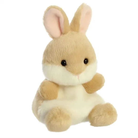 Ella The Stuffed Tan Bunny Palm Pals Plush by Aurora