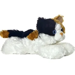 Esmeralda the Little Stuffed Calico Cat Mini Flopsie by Aurora