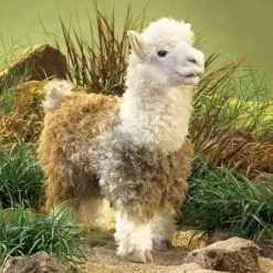 Full Body Alpaca Puppet by Folkmanis Puppets