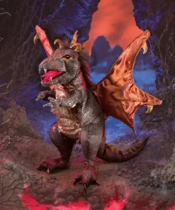 Full Body Black Dragon Puppet by Folkmanis Puppets