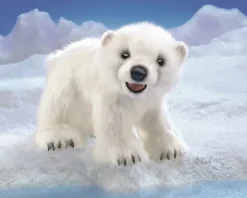 Full Body Polar Bear Cub Puppet by Folkmanis Puppets