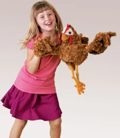 Full Body Silly Chicken Puppet by Folkmanis