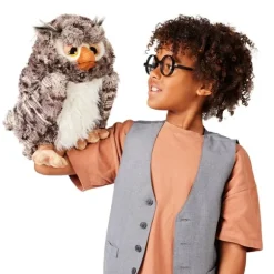 Full Body Wise Owl Puppet by Folkmanis Puppets