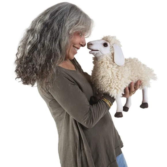 Full Body Woolly Sheep Puppet by Folkmanis Puppets