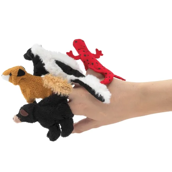 Great Smoky Mountain Finger Puppet Set by Folkmanis Puppets
