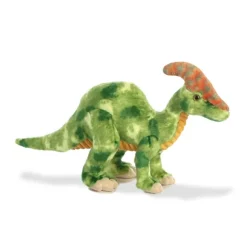 Green Parasaurolophus Stuffed Animal by Aurora