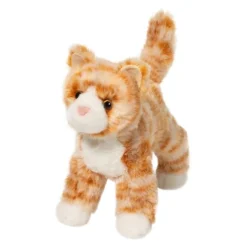 Hally the Little Plush Orange Striped Cat by Douglas