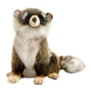 Handcrafted 9 Inch Lifelike Raccoon Stuffed Animal by Hansa