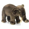 Handcrafted 12 Inch Lifelike Asian Elephant Stuffed Animal by Hansa