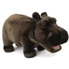 Handcrafted 18 Inch Lifelike Hippopotamus Stuffed Animal by Hansa