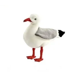 Handcrafted 10 Inch Lifelike Seagull Stuffed Animal by Hansa
