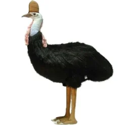 Handcrafted 29 Inch Lifelike Cassowary Stuffed Animal by Hansa