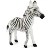 Handcrafted 12 Inch Lifelike Baby Zebra Stuffed Animal by Hansa