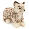Handcrafted 14 Inch Lifelike Snow Leopard Cub Stuffed Animal by Hansa