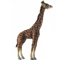 Handcrafted 34 Inch Lifelike Baby Giraffe Stuffed Animal by Hansa