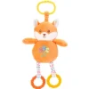 Huggy Huggables Baby Safe Plush Fox Activity Toy with Sound by Fiesta