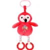 Huggy Huggables Baby Safe Plush Flamingo Activity Toy with Sound by Fiesta
