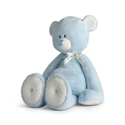 Jumbo Baby Safe Plush Blue Teddy Bear by Demdaco