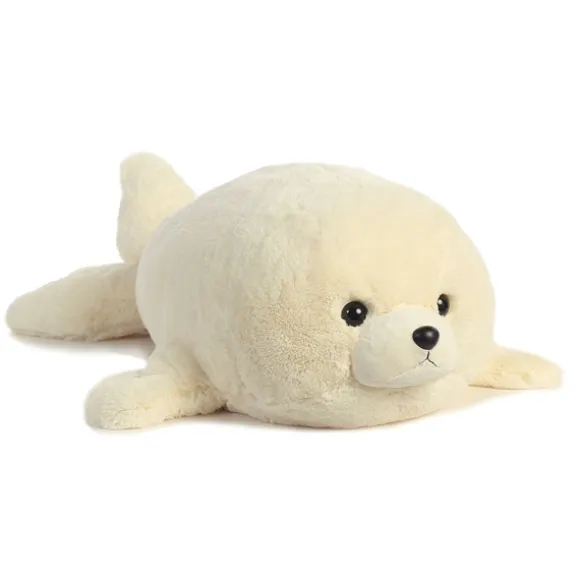 Jumbo Stuffed Baby Harp Seal Super Flopsie by Aurora