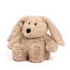 Junior Microwavable Weighted and Scented Brown Bunny Stuffed Animal by Warmies