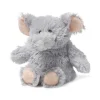 Junior Microwavable Weighted and Scented Elephant Stuffed Animal by Warmies